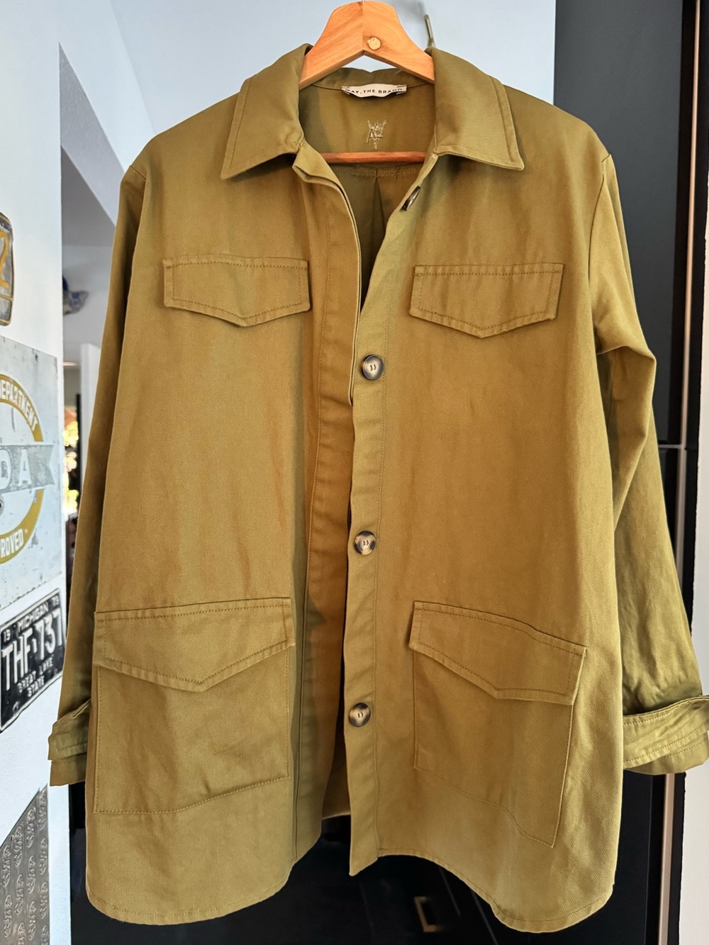 Wat the Brand Utility Jacket Size Small